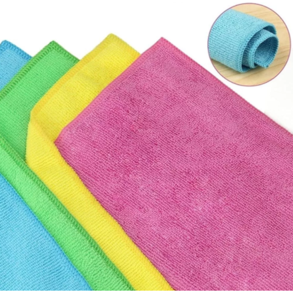 PAÑOS MICROFIBRA VARIOS COLORES ULTRA RESISTENTES 40X40CM